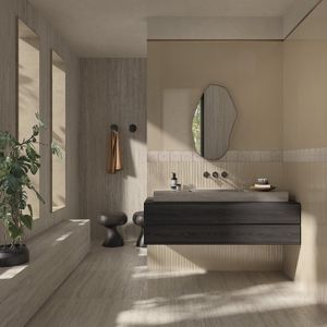 RIFLESSI ECRU Materia brillante - Wall tile-stone-brick by FAP ceramiche