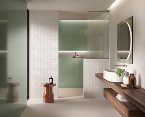VERDE BRILLANTE Materia - Wall tile-stone-brick by FAP ceramiche
