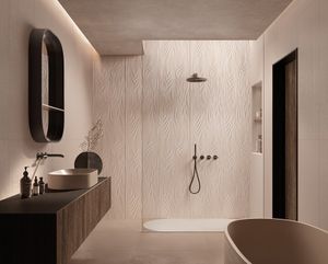WAVE FOSSIL True color - Wall tile-stone-brick by FAP ceramiche