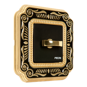 ROTARY SWITCH SMALTO ITALIANO FIRENZE COLLECTION - Lighting accessories by FEDE