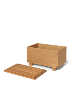 Bon Wooden Box - Oiled Oak - Styling by Ferm Living