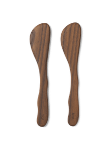 Cairn Butter Knives - Set of 2 - Dark Brown - Styling by Ferm Living
