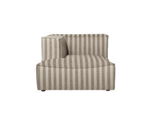Catena Sofa Chaise Longue Left L600 - Louisiana - Sand/Off-White - Sofa by Ferm Living
