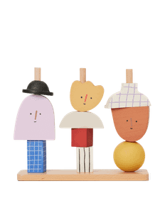 Character Stacking Blocks - Styling by Ferm Living