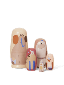 Critter Nesting Dolls - Styling by Ferm Living