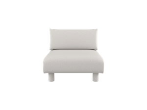 Dase Sofa Center - Soft Bouclé - Off-white/Sand - Sofa by Ferm Living