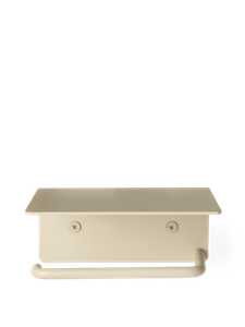 Dora Toilet Paper Holder - Shelf - Cashmere - Accessories by Ferm Living