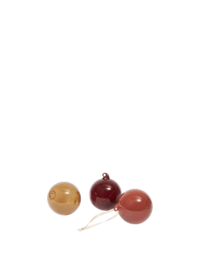 Glass Baubles - Medium - Set of 3 - Roseate Opaque - Furniture accessories by Ferm Living