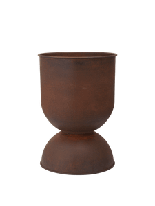 Hourglass Pot - Medium - Rust - Furniture accessories by Ferm Living