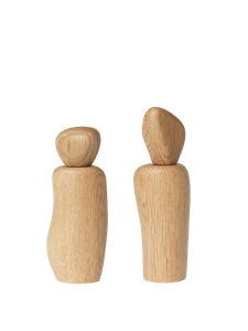 Pebble & Cairn Grinder Gift Set - Oak - Styling by Ferm Living