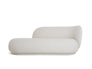 Rico Divan Right - Bouclé - Off-white - Sofa by Ferm Living