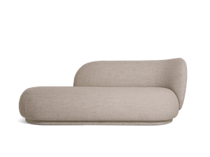 Rico Divan Right - Bouclé - Sand - Sofa by Ferm Living