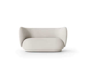 Rico Sofa 2-seater - Bouclé - Off-White - Sofa by Ferm Living