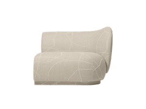 Rico Sofa Armrest Right - Can Lis - Sand/Off-White - Sofa by Ferm Living