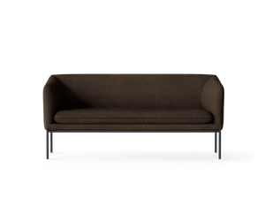 Turn Sofa 2-seater - Hallingdal - Dark Brown - Sofa by Ferm Living