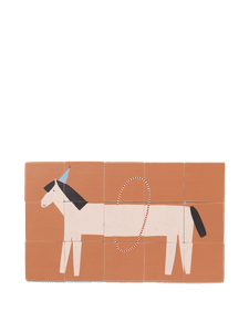 Two-Sided Puzzle - Walrus/Horse - Styling by Ferm Living