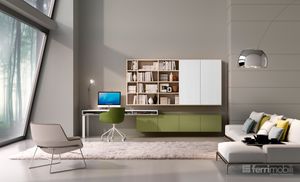 Libreria su misura - modello 74D - Table by Ferrimobili