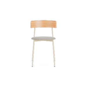 Friday dining chair no arms - sand frame - natural back - Sydney Beige - 22 - Chair by Fest Amsterdam