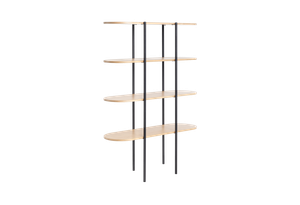 Sonia shelving system - high - Black - Cabinet by Fest Amsterdam