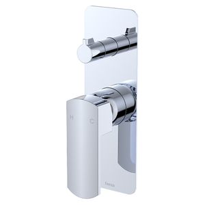 Koko Wall Diverter Mixer, Chrome - Shower by Fienza