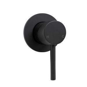 Hustle Wall Mixer, Round Plate - Shower by Fienza