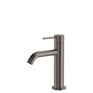 Kaya Basin Mixer, Gun Metal - Washbasin by Fienza