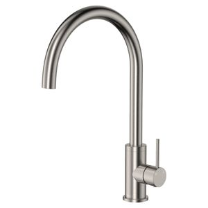 Kaya Sink Mixer, Brushed Nickel - Kitchen Sink by Fienza