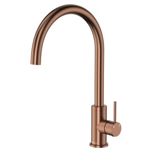 Kaya Sink Mixer, Brushed Copper - Kitchen Sink by Fienza