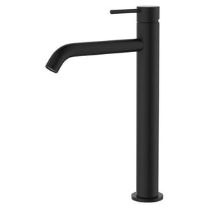 Kaya Tall Basin Mixer, Matte Black - Washbasin by Fienza