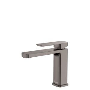 Tono Basin Mixer, Gun Metal - Washbasin by Fienza
