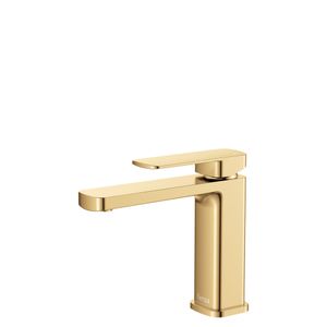 Tono Basin Mixer, Urban Brass - Washbasin by Fienza