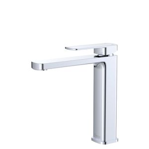Tono Medium Basin Mixer, Chrome - Washbasin by Fienza