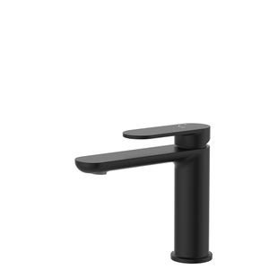 Empire Slim Cold Start Basin Mixer, Matte Black - Washbasin by Fienza