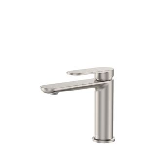 Empire Slim Cold Start Basin Mixer, Brushed Nickel - Washbasin by Fienza