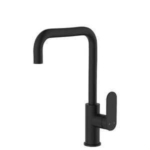 Empire Slim Sink Mixer, Matte Black - Kitchen Sink by Fienza