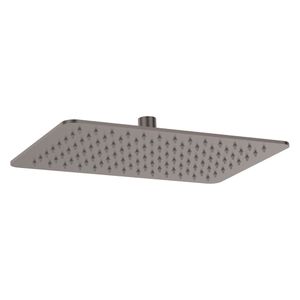 Koko Rectangular Shower Head, Gun Metal - Shower by Fienza