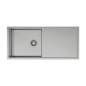 Hana 36L Single Kitchen Sink with Drainer - Kitchen Sink by Fienza