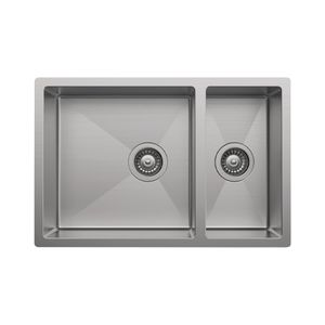 Hana 30L/15L Double Kitchen Sink - Kitchen Sink by Fienza
