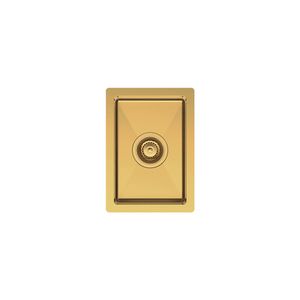 Hana 10L Single Kitchen Sink, Rugged Brass - Kitchen Sink by Fienza