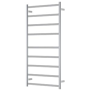 Isabella Heated Towel Rail, 600 x 1200mm, Chrome - Sanitary accessories by Fienza