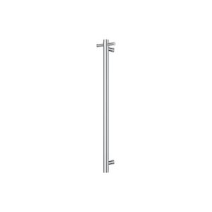 Isabella Vertical Heated Towel Rail, 100 x 900mm, Chrome - Sanitary accessories by Fienza