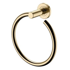 Kaya Hand Towel Ring, Urban Brass - Sanitary accessories by Fienza