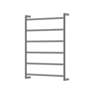 Kaya Heated Towel Rail, 600 x 800mm, Gun Metal - Sanitary accessories by Fienza
