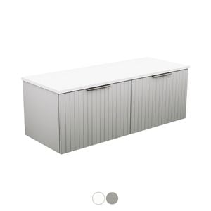 Bayview 1200 Single Bowl Wall Hung Vanity - Washbasin cabinet by Fienza