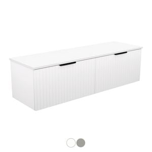 Bayview 1500 Single Bowl Wall Hung Vanity - Washbasin cabinet by Fienza