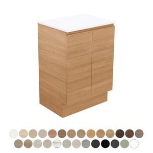 Carmen Door 600 Floor Standing Vanity - Washbasin cabinet by Fienza
