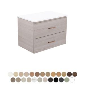Carmen All Drawer 750 Wall Hung Vanity - Washbasin cabinet by Fienza