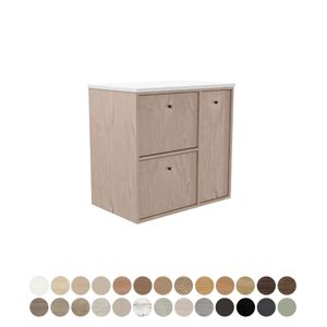 Cierra 750 Wall Hung Vanity - Washbasin cabinet by Fienza