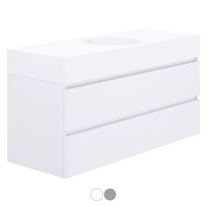 Encanto 1200 Centre Bowl Wall Hung Vanity - Washbasin cabinet by Fienza