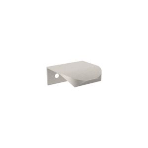 Edge 40mm Curved Pull Handle, Brushed Nickel - Washbasin cabinet by Fienza